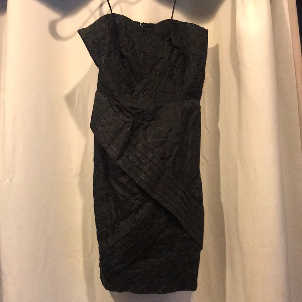 Black Strapless Dress